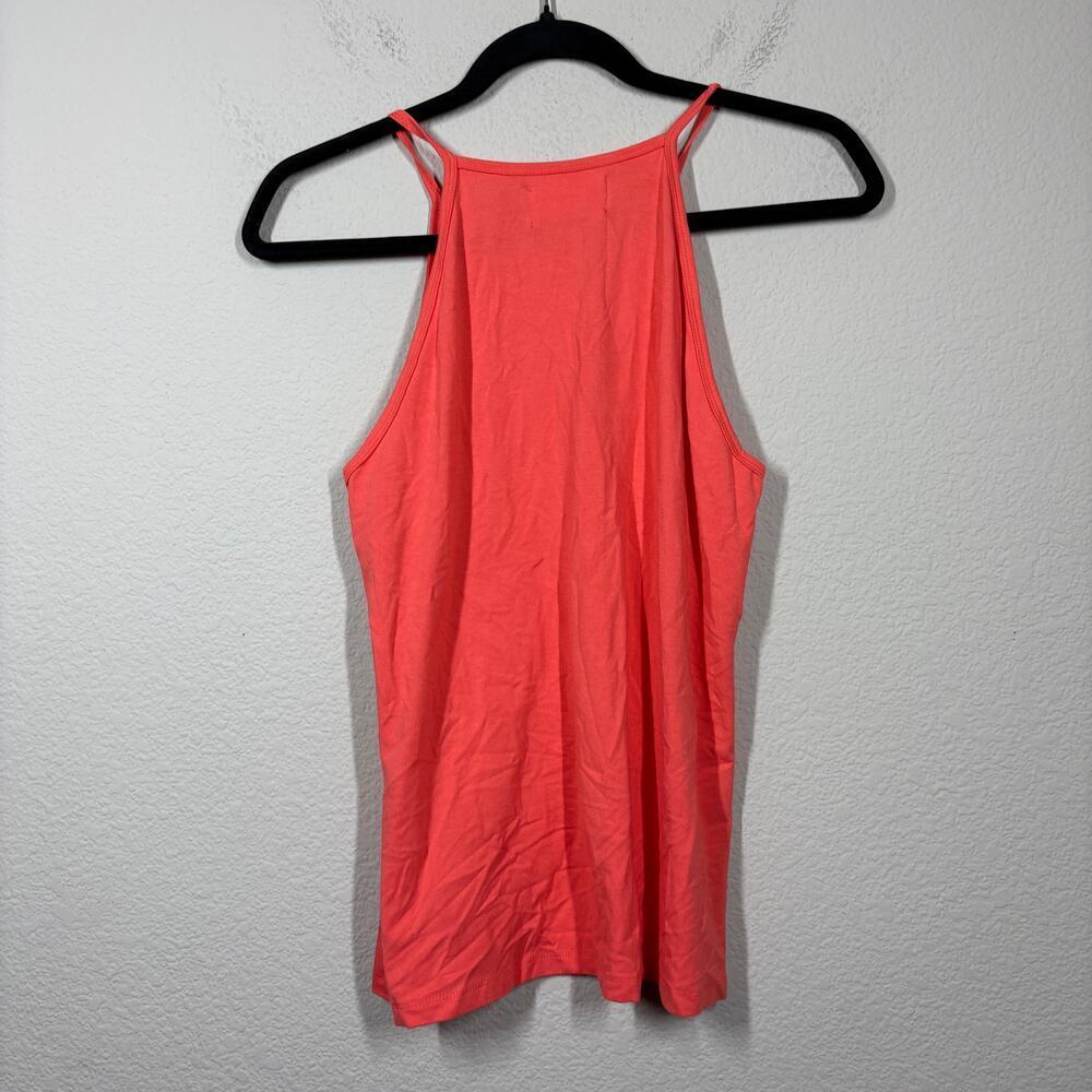 Southcott 2/Medium Gemma Tank Top Sleeveless Orange Coral Stretch - Picture 2 of 7